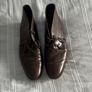 Cole Haan Dark Brown Chukka Boots